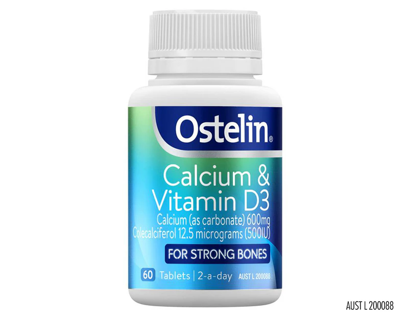 Ostelin Calcium & Vitamin D3 60 Tabs