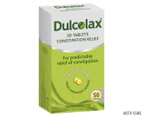 50 Tabs Dulcolax Constipation Relief Tablets 5mg