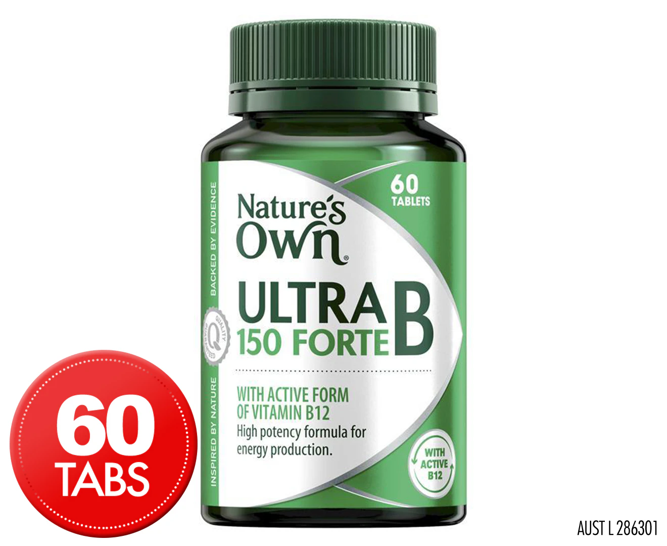 Nature's Own Ultra B 150 Forte 60 Tablets