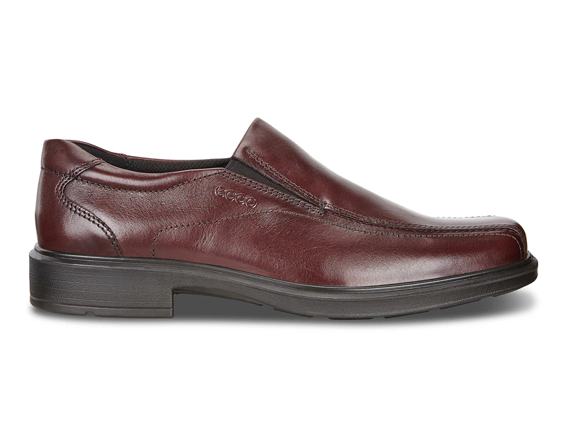 Ecco Men's Helsinki Bike Toe Slip-on Shoes - Rust