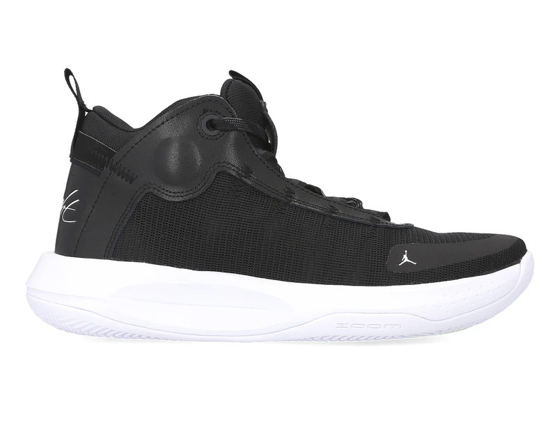 Nike Men's Jordan Jumpman 2020 Basketball Shoes - Black/White