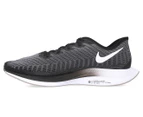 Nike Men's Zoom Pegasus Turbo 2 Running Shoes - Black/White/Gunsmoke