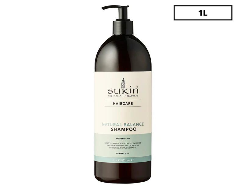 Sukin Natural Balance Shampoo 1L