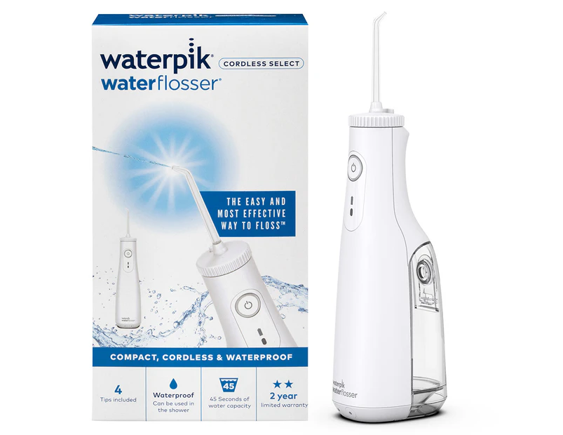 Waterpik Cordless Select Waterflosser - White