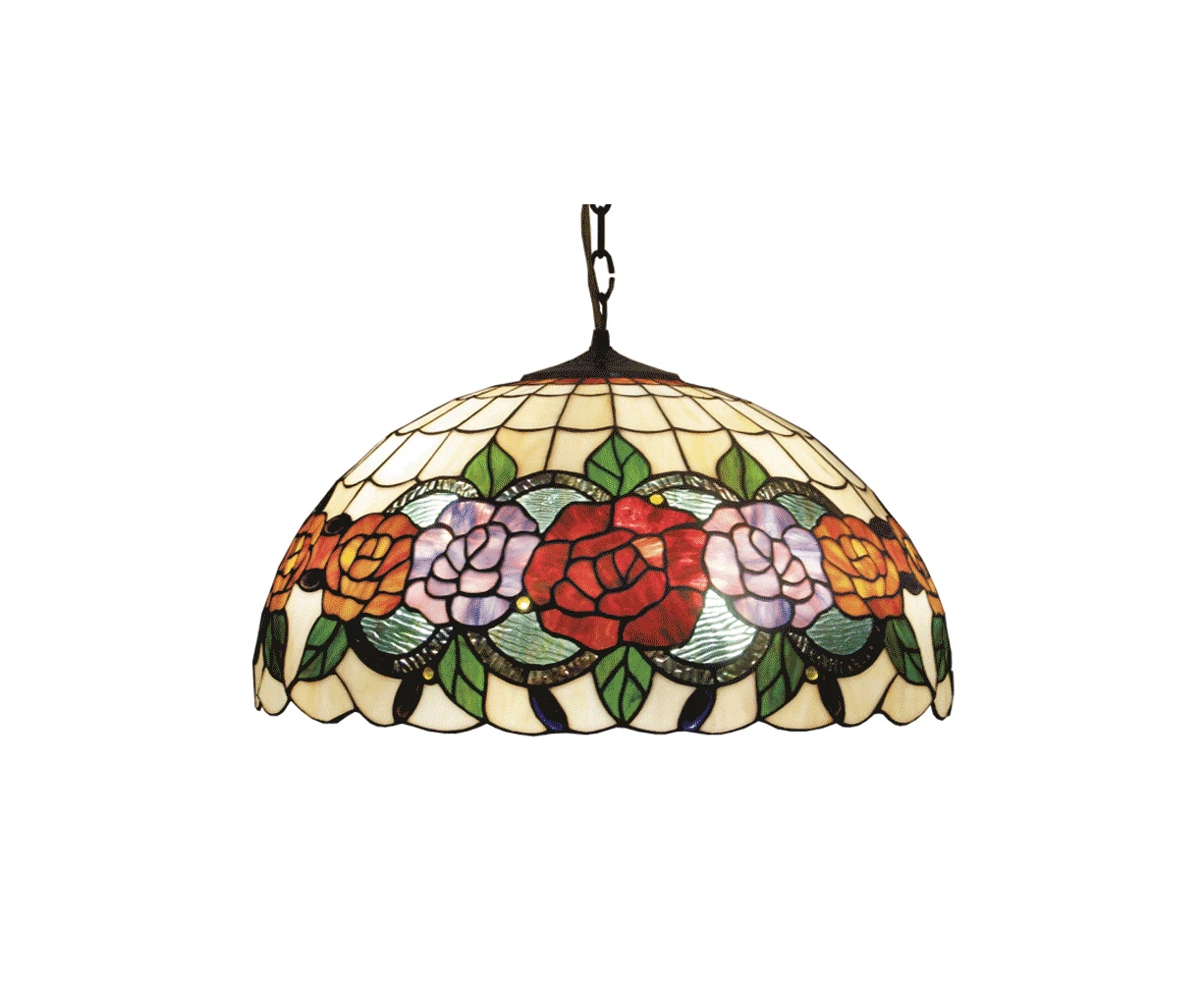 Red Rose Hanging Lamp