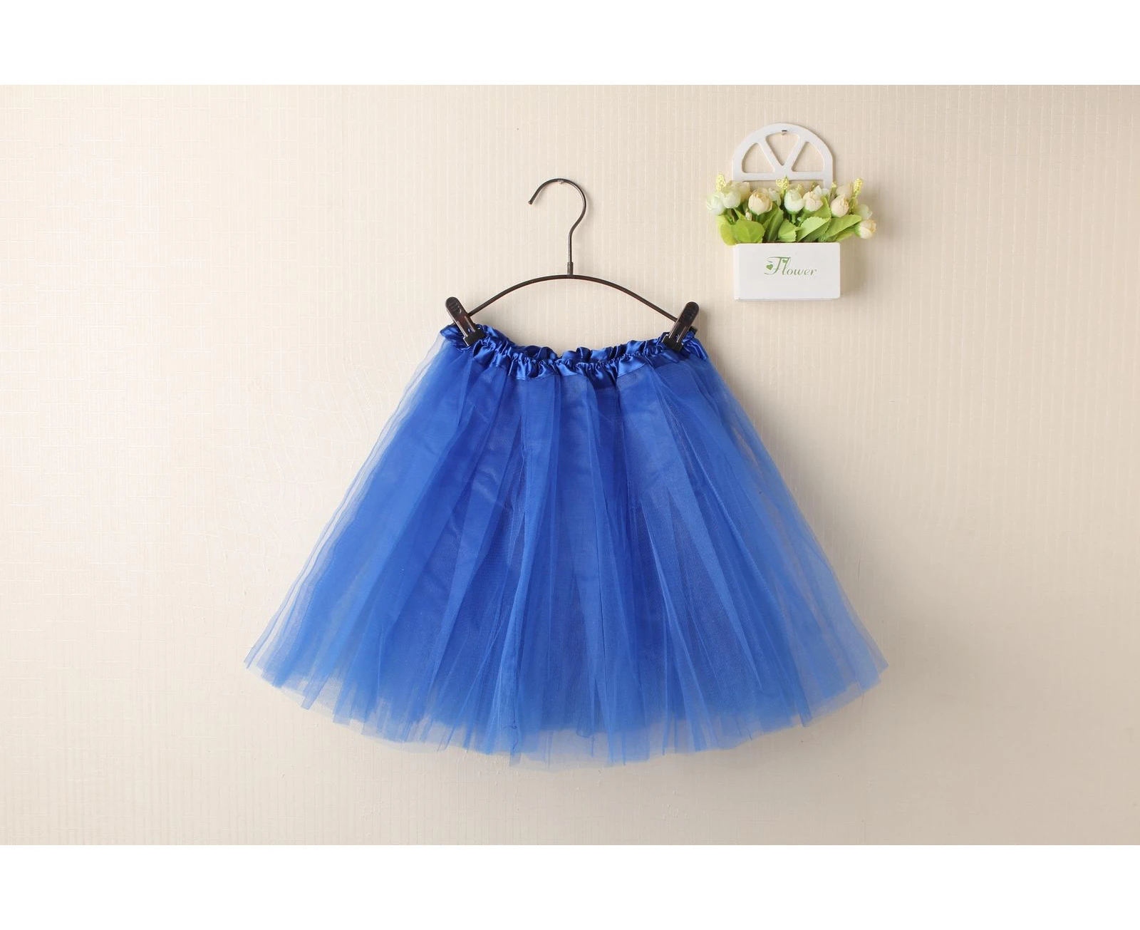 New Adults Tulle Tutu Skirt Dressup Party Costume Ballet Womens Girls Dance Wear - Royal Blue