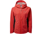 Craghoppers Womens Haidon AquaDry Breathable Waterproof Coat - Rio Red