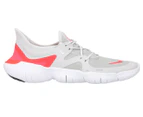 Nike Men's Free RN 5.0 Running Sports Shoes - Photon Dust/White