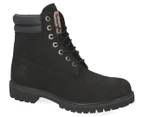 Timberland Men's Premium 6-Inch Double Collar Waterproof Boots - Black