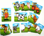 Farmyard Heads and Tails Board Game