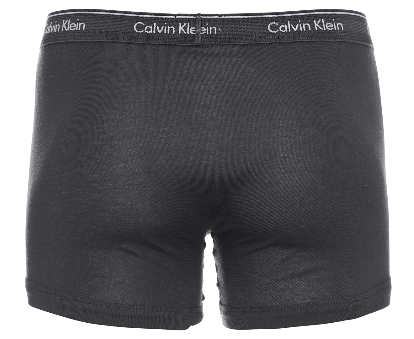 Calvin Klein Men's Cotton Classics Trunk 3-Pack - Dark Charcoal/Grey ...