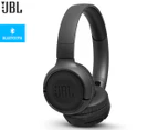 JBL T500BT Wireless On-Ear Headphones - Black