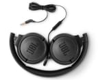 JBL Tune 500 Wired On-Ear Headphones - Black 4