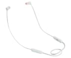 JBL T110 In-Ear Bluetooth Headphones - White 3