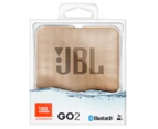 JBL GO 2 Mini Bluetooth Speaker - Pearl Champagne