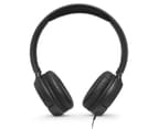 JBL Tune 500 Wired On-Ear Headphones - Black 2