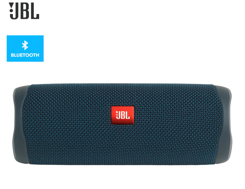 JBL Flip 5 Bluetooth Waterproof Speaker - Blue