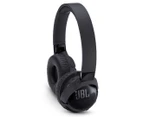 JBL Tune 600 Bluetooth Noise-Cancelling On-Ear Headphones - Black
