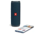 JBL Flip 5 Bluetooth Waterproof Speaker - Blue