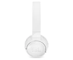 JBL Tune 600 Bluetooth Noise-Cancelling On-Ear Headphones - White