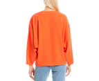 Iro Women's  Lithe Scoop Neck Blouse - Orange