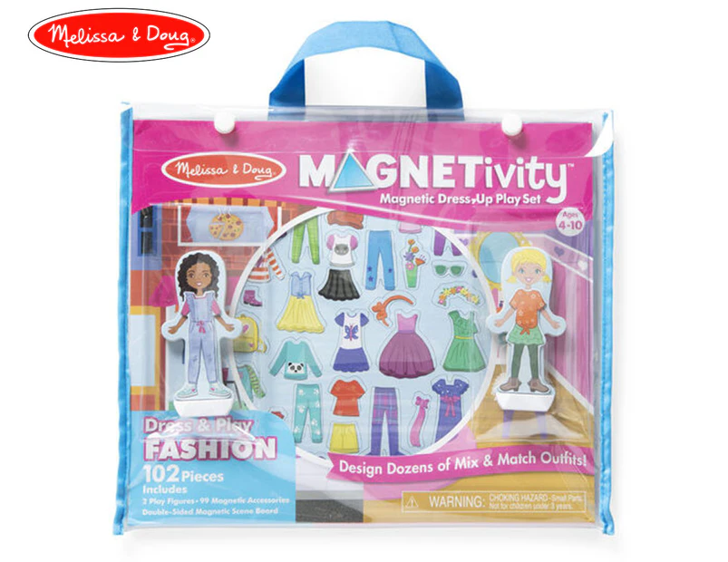 Melissa & Doug Magnetivity Dress And Play Fashion Set