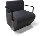 Eric Lounge  Office Chair - Dark Grey
