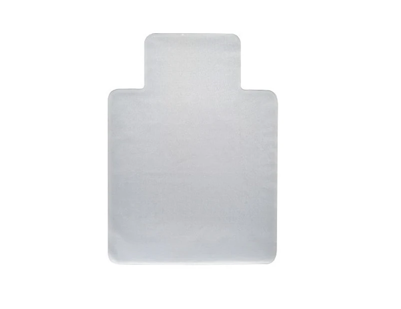 Floor Matters Clear Heavy Duty PVC Chair Mat with Smooth Underside For Hardfloor Areas Bevelled Edges