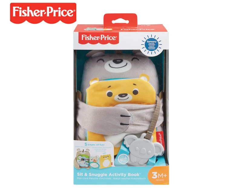 Fisher-Price Sit & Snuggle Activity Book Toy