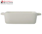 Maxwell & Williams 24x8cm Epicurious Square Baker - White