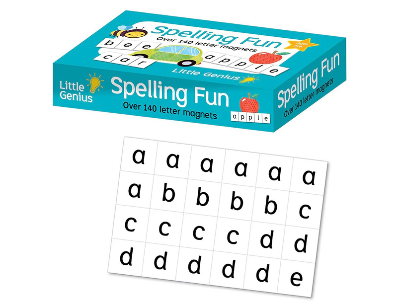 Little Genius Magnetic Words Spelling Fun Activity Book Kit