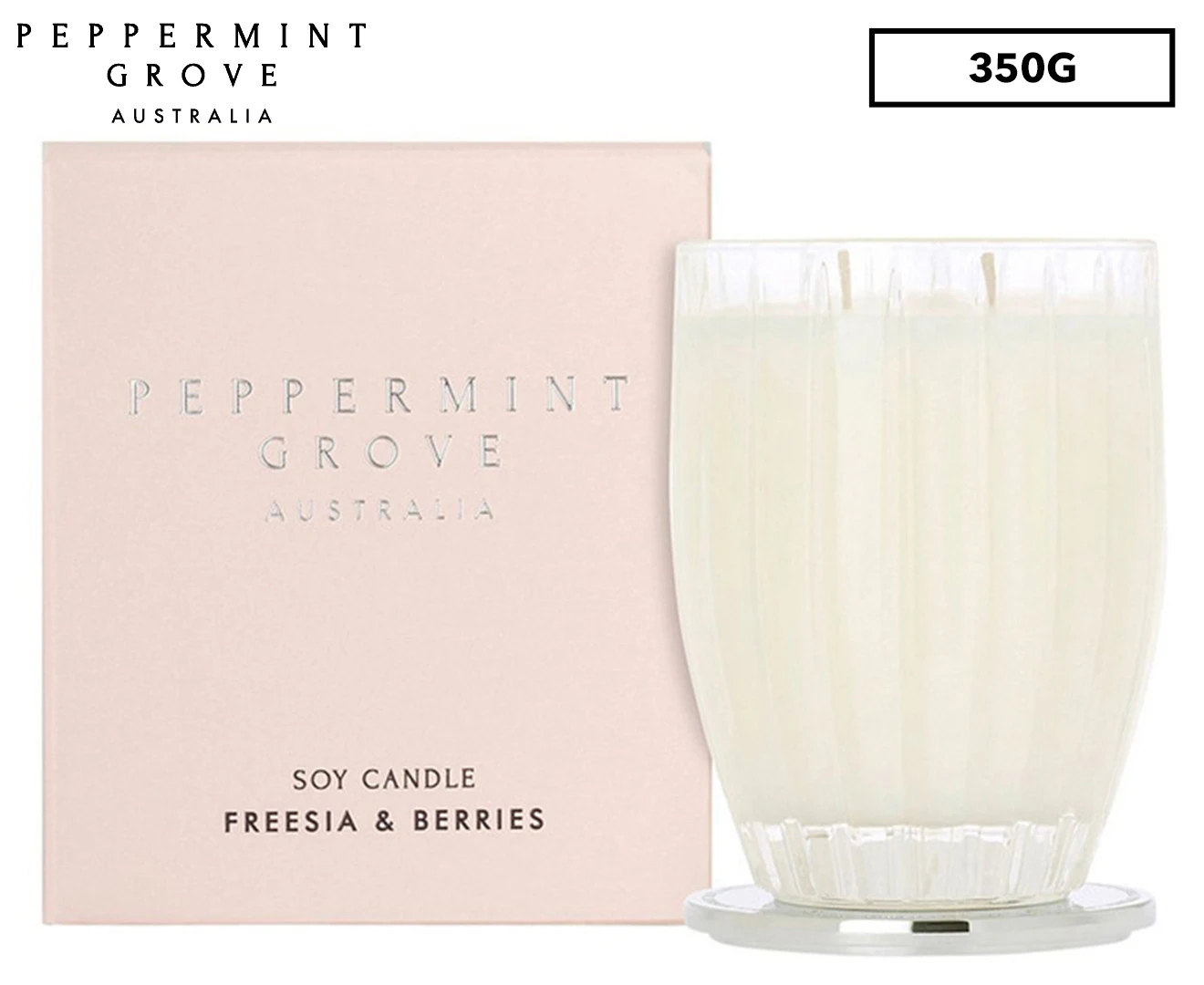 Peppermint Grove Freesia & Berries Large Candle 350g