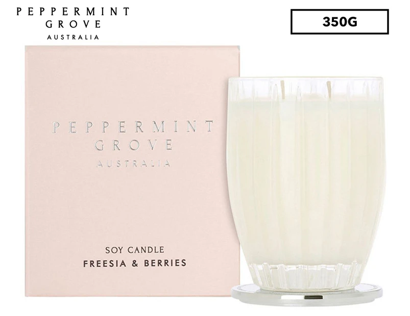 Peppermint Grove Freesia & Berries Large Candle 350g