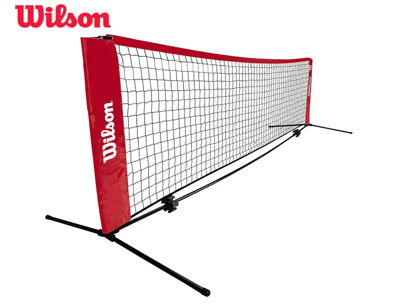 Wilson 3.2m EZ Starter Tennis Net - Red