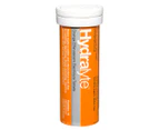 Hydralyte Effervescent Electrolyte Tablets Orange 10pk