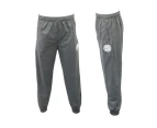 Fresh Idea Living Men's Skinny Jogger Track Pants w Zip Pocket Cuff Trousers Trackies Sweat Pants - Dark Grey