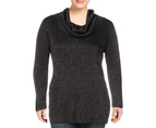 Belldini Women's Sweaters Pullover Sweater - Color: Navy/Copper