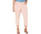 Style & Co. Women's Jeans Capri Jeans - Color: Peach Beige