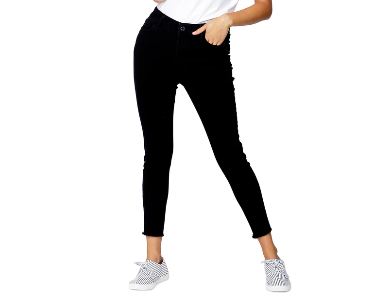 Betty Basics Women's Linden Jeans - Black
