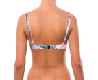 Minkpink Women's Swimwear - Bikini Swim Top - White Multi