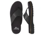 Dr. Martens Unisex Tessari Thongs Sandals - Black