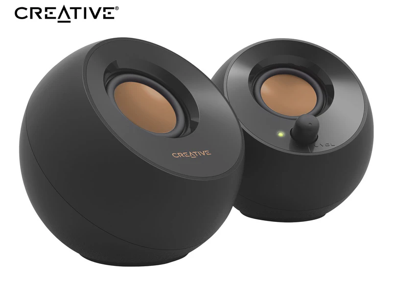 Creative Pebble USB 2.0 Desktop Speakers - Black
