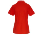 NNT Women's Short Sleeve Polo Shirt - Orange Red