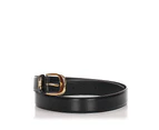 Pre-Loved: Ferragamo Double Gancini Leather Belt - Designer - Pre-Loved