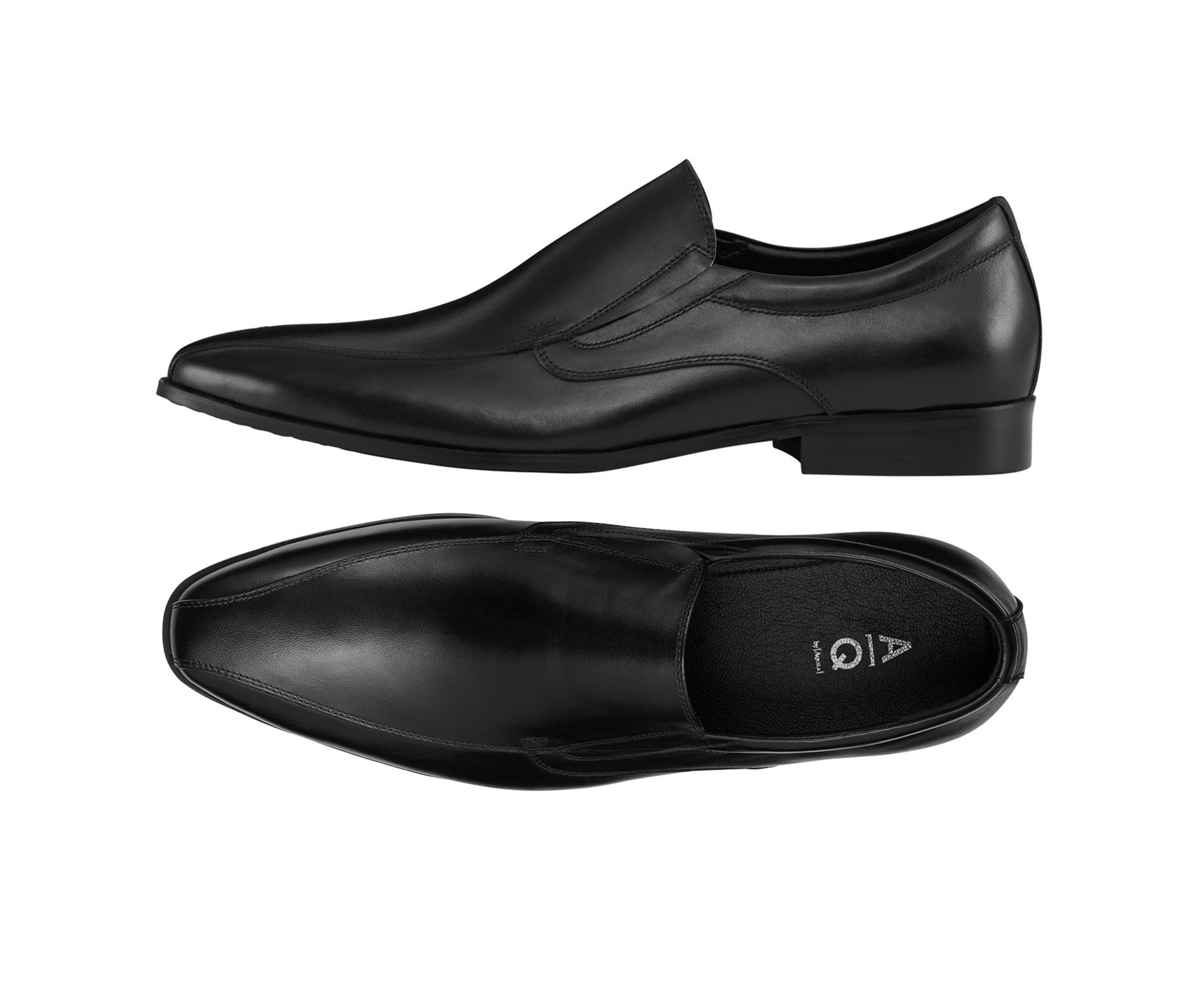 Aq by Aquila Mens Houlahan Slip On Shoes - Black | Catch.com.au