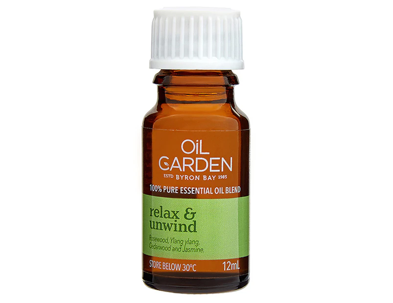 Oil Garden Relax & Unwind Essential Oil Blend 12mL