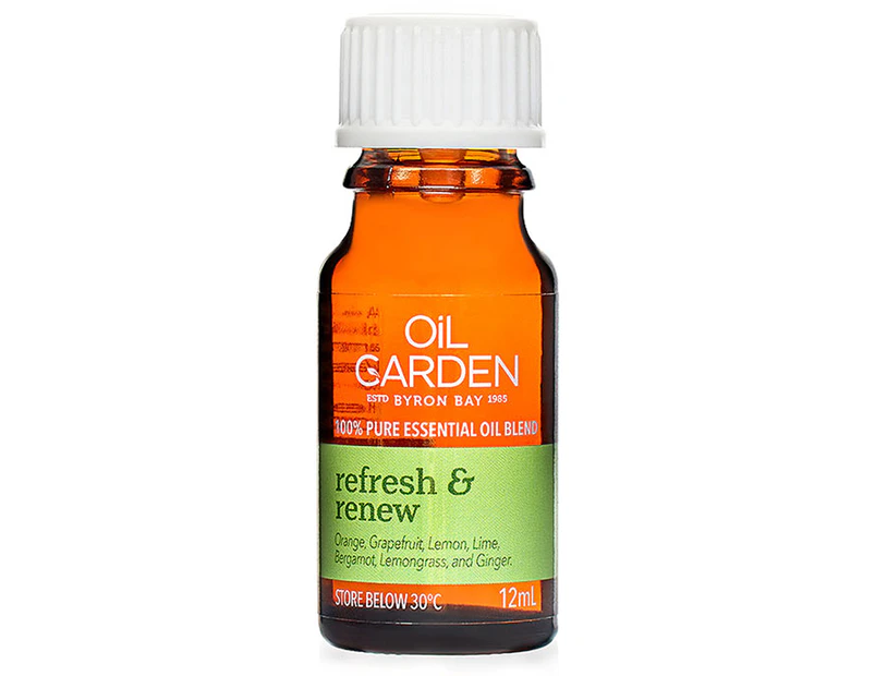 Oil Garden Refresh & Renew Essential Oil Blend 12mL