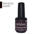 Gelicious UV LED Gel Nail Polish 15mL - The New Black Cherry