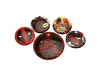 Deadpool Button Badge Set (Set Of 5) (Multi-colour) - TA821