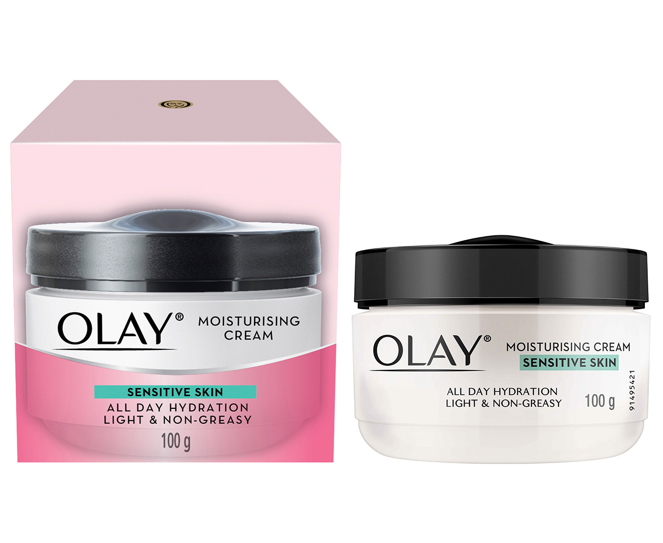 Olay Moisturising Cream Sensitive Skin 100g | Catch.com.au